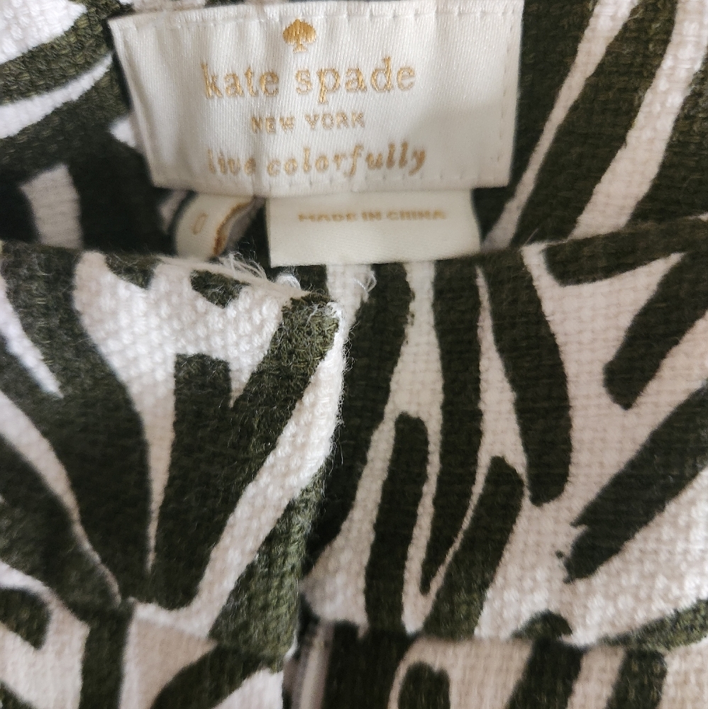 KATE SPADE ORCHID JACKIE CROPPED PANTS SZ 0 - Picture 4 of 5
